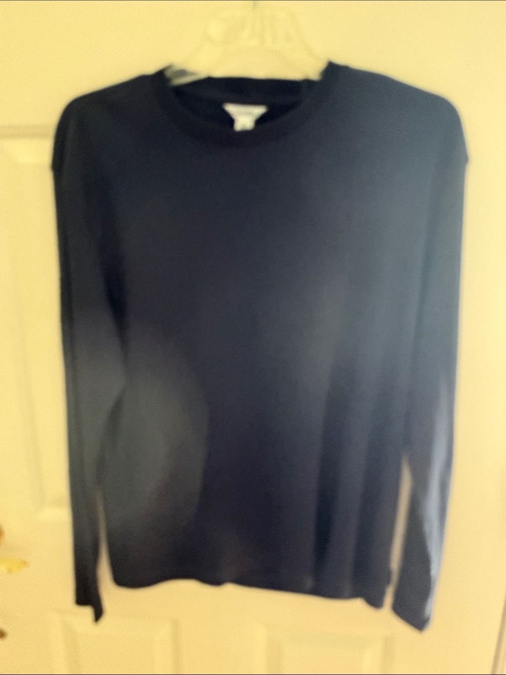 Calvin Klein Men's Crewneck Sweater - Navy Blue